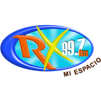 logo radio rx 99 7 fm en vivo online el salvador