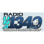 logo radio una 1340 am en vivo online puerto rico