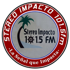 logo stereo impacto 101 5 fm en vivo online guatemala