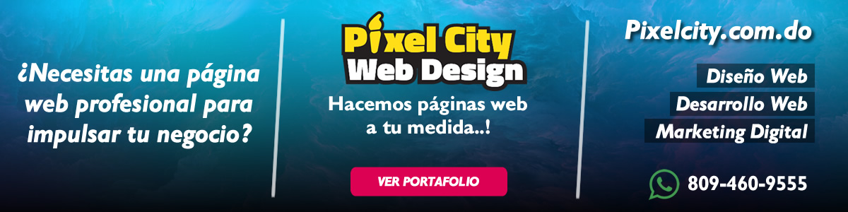 Adquiere una páginas web profesional de Pixel City Web Design